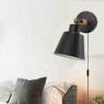 thumbnail image 3 of Dimmable Wall Sconce Plug In, Adjustable Lighting Angle Wall Mounted Bedside Lamp  For Bedroom, 3 of 8