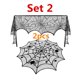 thumbnail image 4 of Conjunto de decoración de Halloween, accesorios de terror, telaraña de encaje, chimenea, manto, bufanda, cubierta, mantel NikouMX Muebles, 4 of 8