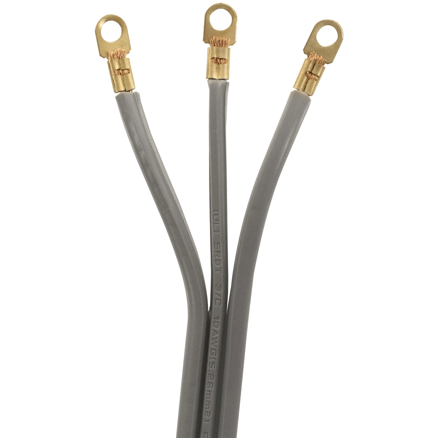 Certified Appliance Accessories 90-1028 3-Wire Closed-Eyelet 30-Amp Dryer Cord, 10ft