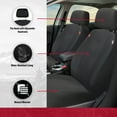 thumbnail image 5 of Genuine Dickies 2 Piece Aquablock Universal Car Seat Covers, Gray, 5 of 14