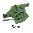 thumbnail image 3 of Ropa de para Muñecas Accesorios para Muñecas Chaqueta para Muñecas Verde Sunnimix  Abrigo de muñeca, 3 of 8