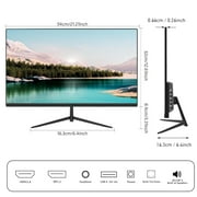 24 180Hz Curved Gaming Monitor,FHD 1080P Computer Monitor,FreeSync,99% SRGB Motion Black