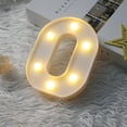thumbnail image 5 of Pendant Clearance! Letters Up Standing Light Light Wihte Plastic Hanging Warm Lights Letter Led Home Decor, 5 of 5