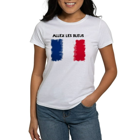 CafePress - France World Cup 2010 Women's T Shirt - Women's Classic T-Shirt