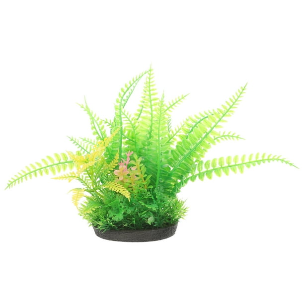 KAKOWELY Modelo de planta falsa para pecera, simulación de plantas decorativas para acuario, paisajismo, decoración vegetal