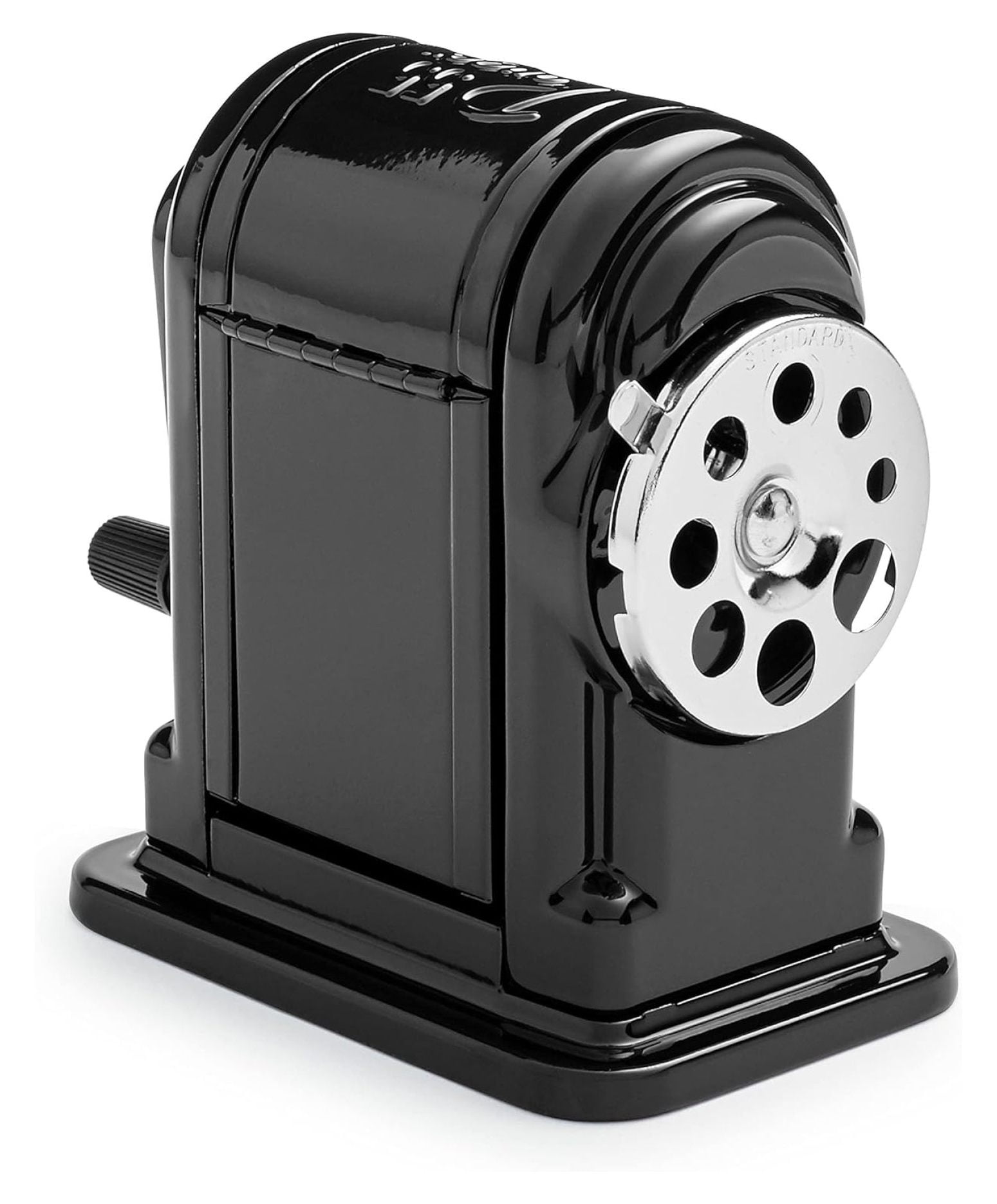 Boston Portable Vacuum Mount Pencil Sharpener, Silver