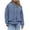 Blue, variant on Fall Jackets for Women Lightweight Quilted Jackets No Hood Casual Zip up Thicken Warm Winter Down Coats with Pocket Snap Front