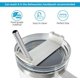 thumbnail image 3 of 4-Pack Stainless Steel Replacement Straws for Stanley 40oz Cup, Reusable Straws for Stanley Adventure Quencher Travel Tumbler, Durable Cup Straws with Cleaning Brush, 3 of 5