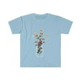 thumbnail image 1 of Mason Jar Wildflower Cottage core Aesthetic T-Shirt, 1 of 3