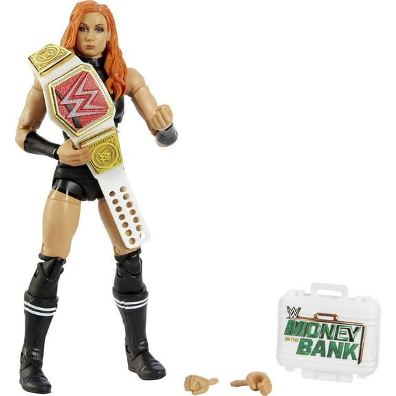 WWE Elite Becky Lynch Action Figure with Themed Accessories