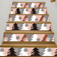 thumbnail image 2 of Rush Pine Forest Christmas Dress Up Stair Stickers Stair Decoration Wall Stickers Material PVC S1139, 2 of 5