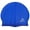 Blue, variant on Nutravicity Swim Cap Silicone for Short Hair Swimming Hat for Women & Men, White