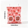 thumbnail image 3 of huayou Hanging Hay Feeder Bag with Double Round Eating Holes, Canvas Grass Storage Pouch for Rabbits, Guinea Pigs & Small Rodents, Easy To Hang On Pet Cage For Daily Feeding Use, 3 of 7