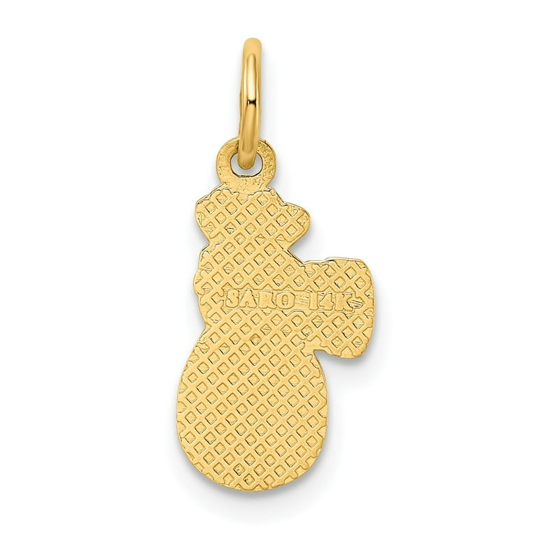 Money bag charm gold sale