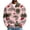 08#Pink, variant on Christmas Corduroy Sweatshirt for Men , Long Sleeve Quarter Zip Collar Drop Shoulder Fall Winter Loose Fit Soft Comfy Casual Pullover Top Dark Green 2XL