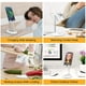 thumbnail image 5 of Soporte para teléfono móvil, altura ajustable en ángulo, soporte para teléfono para escritorio, soporte para iPhone totalmente plegable BANYUO Hogar, 5 of 6