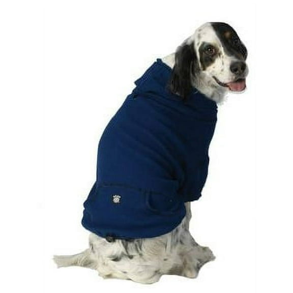 Bentley's Fur Trimmed Hoodie - Royal Blue X-Small