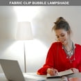 thumbnail image 3 of Barrel Lamp Shade European Style Ceiling Light Lampshade Cloth Lampshade, 3 of 7