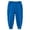 Blue, variant on Solid Color Joggers, Little Boys Toddler Casual Baggy Sweatpants with Drawstring Elastic Waist, Cotton Athletic Pants with Pockets