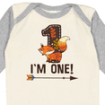 thumbnail image 4 of Inktastic 1st Birthday Fox 1 Year Old Boys or Girls Long Sleeve Baby Bodysuit, 4 of 5
