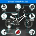 thumbnail image 5 of XJD 12 14 16 Inch Boys Bike with Training Wheels for kids Ages 3-9 Years Old Bike Bicycle with Water Bottle Holder,Bell, Lightweight, Adjustable Seat/Handlebars, 5 of 9