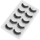 thumbnail image 3 of Pestañas postizas largas Jadeshay 5 pares de pestañas postizas gruesas densas y rizadas, 3 of 14