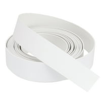 White Edge Banding 10 ft x 7/8 Inch Veneer Tape Pre-glued for Furniture Restoration