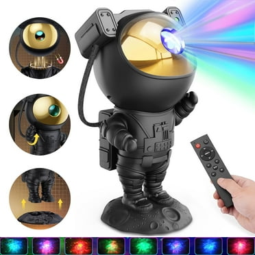 Astronaut Night Light Projector for Kids, Star Starry Night Light with Remote, Timer and 8 Colors LED Nebula for Game Room Decor, Birthday Christmas Gifts
