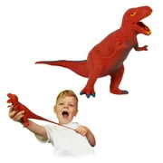 Rep Pals - T-Rex, Stretchy Toy from Deluxebase. Super stretchy animal replicas that feel real, great for kids