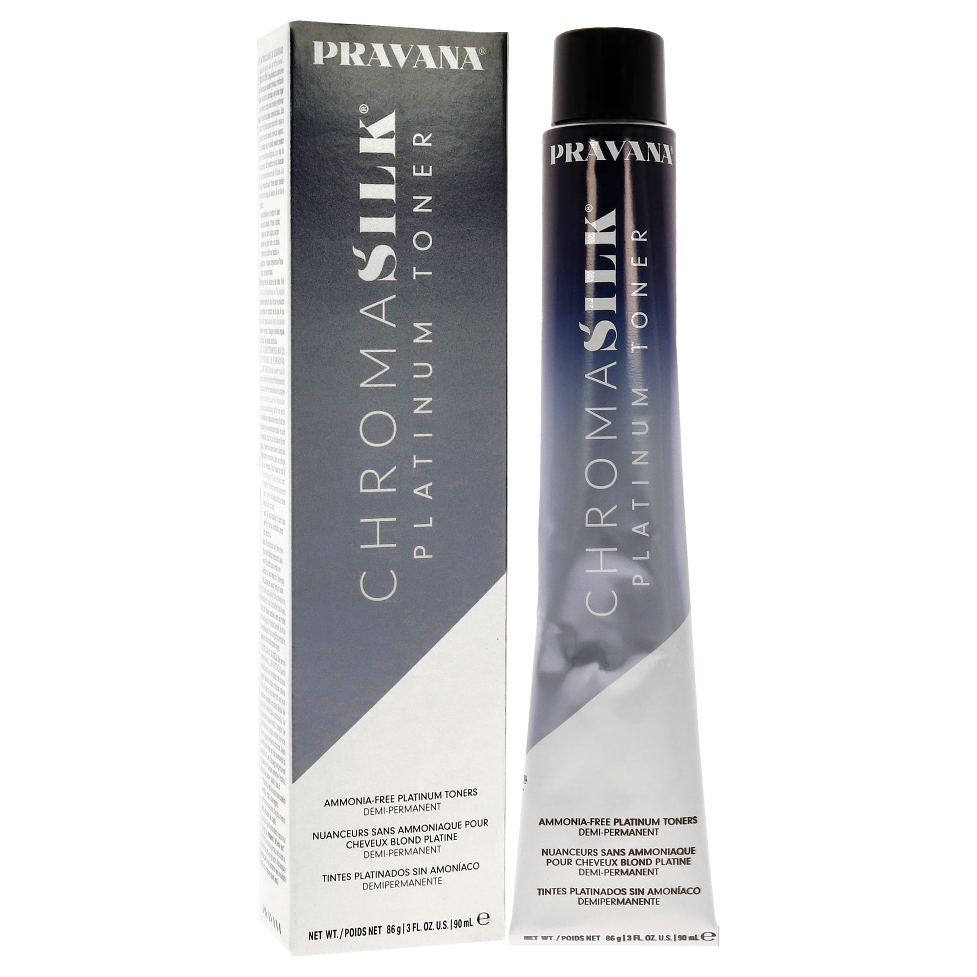 Pravana ChromaSilk Platinum Toner - Platinum Sand , 3 oz Hair Color