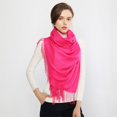 thumbnail image 2 of MEICHEN Shawl Wraps for Women Casual Soft Solid Shawl Wrap Fashion Warm Neck with Fringes Pashmina Scarf Summer Accessories Red, 2 of 4
