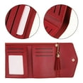 thumbnail image 4 of tredstone Elegant Women S Purse With Multiple Card Slots Exquisite Craft Compact Durable Hand Wallet Red 1Set, 4 of 6