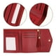 thumbnail image 1 of Qarigey Monedero elegante para mujer con múltiples ranuras para tarjetas Exquisita cartera de mano artesanal Borla Buena sensación de mano Carteras Rojo, 1 of 6