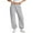 Light Gray, variant on Hauaitttt Women's V Waist Sweatpants Baggy Jogger Pants Wide Leg Fleeced Pants Women Harem Pants Casual High Waist Tan Pants for Women Cropped Pants for Women Casual Summer Women Yoga Pants with