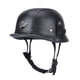 thumbnail image 2 of Casco de moto de cuero sintético alemán para hombre y mujer, casco vintage, casco clásico para montar en patinete eléctrico, cascos de media cara para las cuatro estaciones, 2 of 5