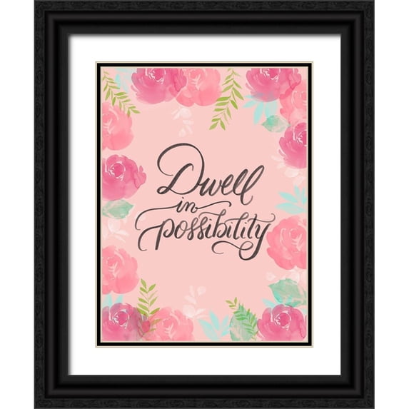 Batista, Dee 19x24 Black Ornate Wood Framed with Double Matting Museum Art Print Titled - Dwell