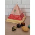 thumbnail image 3 of Pyramid Candle with Crystals Inside, Surprise Candle, 3 of 9