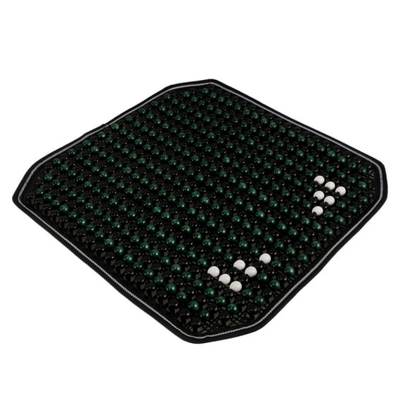 Masteelf Wooden Bead Car Seat Cover Set Ergonomic for Cars Multi AntiSlip All Season Use 12.5 x 14.7 inches