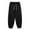 Black, variant on PEASKJP Men's Drawstring Pants Elastic Waist Casual Jogger Yoga Pants, Black XL