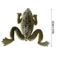 thumbnail image 1 of Appât Faux 4cm Réaliste Léger Surface Œil 3D Leurre Fil d'Acier Basse Résistance Bionic Outils de Pêche Anti-Accrochage Fond Marron, 1 of 7