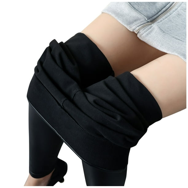 fvwitlyh Maternity Pants Womens Leggings Stretch High Waisted Pleather Pu Pants& Warm Cute Pants - Walmart.com
