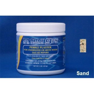 Pool Patch 50 Lb White Pool Plaster Repair Kit - Fast Curing DIY Pool Plaster Patch