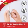 thumbnail image 3 of Adhesive Medium Hooks Command 17001 2-Pack White, 3 of 9