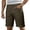 A-Army Green935, variant on SONXAHE Rolled-Hem Chino Shorts for men Straight-Fit Weekend Golf Knee-Length Pants