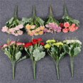 thumbnail image 6 of Souew 10 artificial carnation flowers for Teacher's Day and Mother's Day, 10 Head Artificial Silk Fowers Carnation Bunch Wedding Home Outdoor Size 30cm Avilable In 9 Colours, 6 of 8