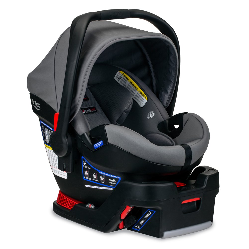 Britax BSafe 35 lbs Infant Car Seat, Gris