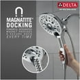 thumbnail image 7 of Delta 58620-PR-PK In2ition 1.75 GPM Multi Function 2-In1 Shower Head And Hand Shower -, 7 of 7