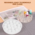 thumbnail image 3 of Molde de soporte de almacenamiento de lápiz labial decoración de mesa molde de almacenamiento de lápiz labial redondo suave reutilizable para caja de contenedor ANGGREK Otros, 3 of 8