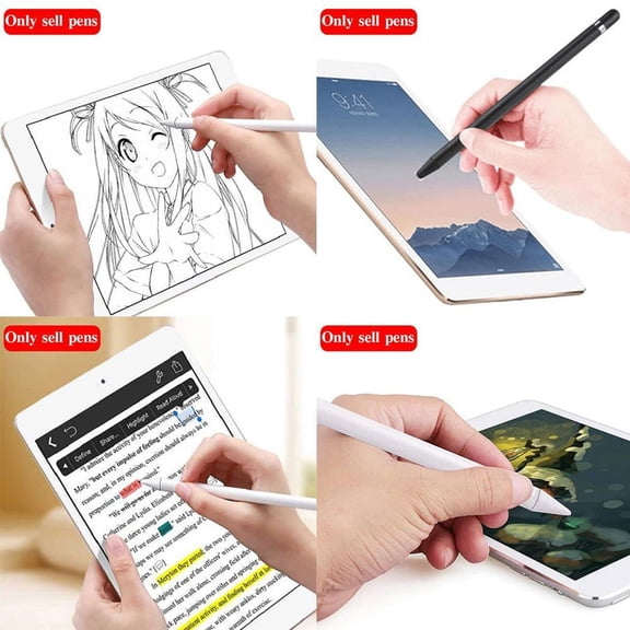 QHUDLV Universal Capacitive Stylus Pen,Drawing Writing Tool,Fits Tablet and Smartphone