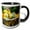 Black/White, variant on 3drose, New York City, Ny, Usa. Fall at the Botanical Gardens., 11oz Mug